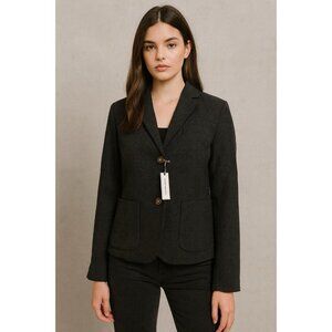 Gap Italian Fabric‎ The Academy Blazer Academia Preppy SZ 0